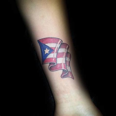 50 Cool Puerto Rican Flag Tattoo Ideas for Men [2024 Guide] | Flag ...