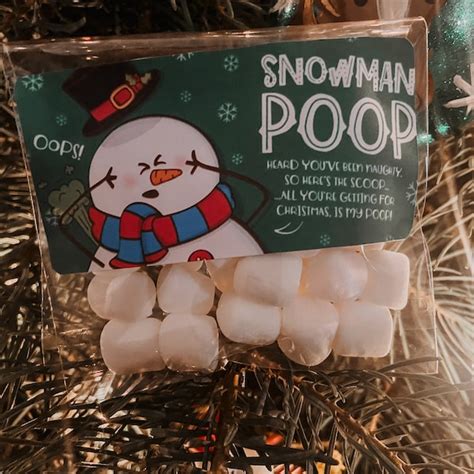 Snowman Poop - Etsy