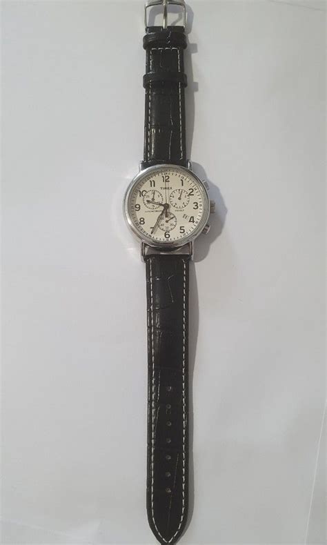 Timex Weekender Chronograph Watch, Men's Fashion, Watches & Accessories ...