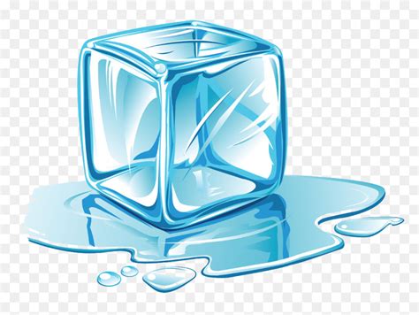 Ice Cube Melting Clip Art - Ice Cube Clipart, HD Png Download - vhv