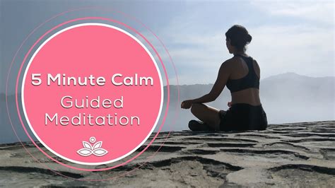 5 Minute Calm, A Guided Meditation - YouTube