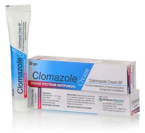 Clotrimazole Cream Manufacturers, Suppliers in India - Wellona Pharma