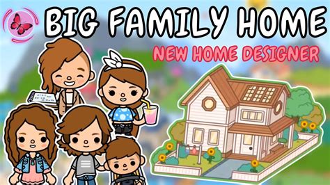 Big Family Home 🏡 Toca Boca House Ideas | TOCA GIRLZ - YouTube