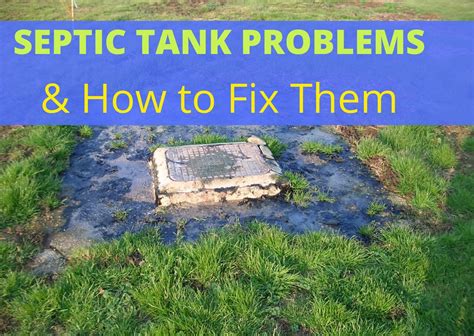 Common Septic Tank Problems & How to Fix Them[Useful Guide]