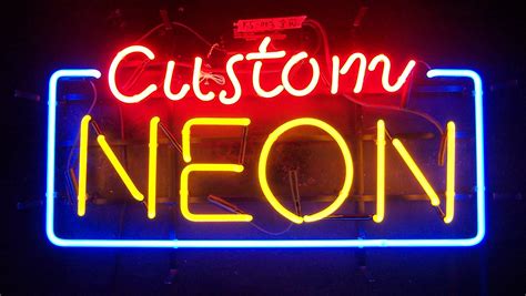 Custom Neon Sign – Any Size, Any Shape | dottheistudio.com - printing ...