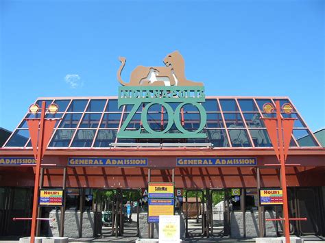 Indianapolis Zoo Indianapolis Zoo, General Admission, Main Entrance ...