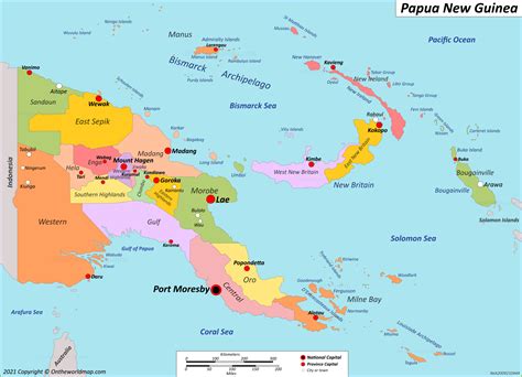 Papua New Guinea Map | Detailed Maps of Independent State of Papua New ...