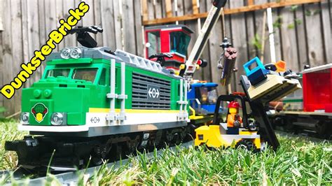 LEGO City Cargo Train Review, Set 60198! Released 2018, 50% OFF