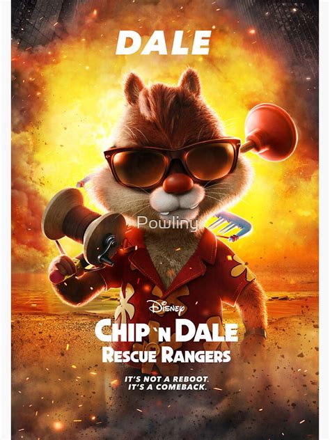 Sticker « Chip N Dale 2022 Film, Rescue Rangers 2022 Dessin animé, Chip ...