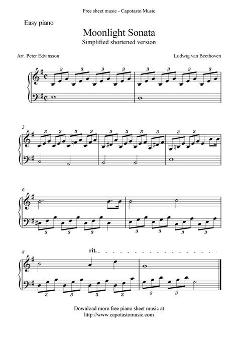 Pin on beginner piano sheet music