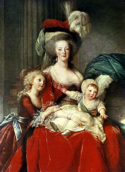 Elisabeth Vigee Lebrun Marie Antoinette And Her Children