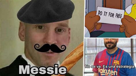 Los mejores memes de la salida de Messi de Barcelona y su llegada a PSG ...