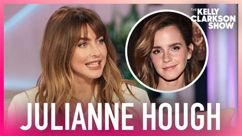 Julianne Hough Doesn't Believe Emma Watson Actually Remembers Her From ...