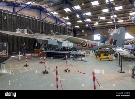 A DH 98 Mosquito FB VI (TA122) fighter bomber on display in the De ...