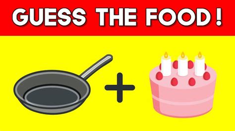 Can You Guess The Food By The Emoji? | Emoji Challenge | Emoji Puzzles ...