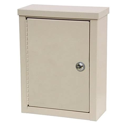 Omnimed Wall Storage Cabinet with Flat Key Lock, Beige, Small - Walmart ...