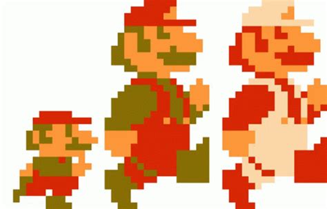 Run Mario GIF - Run Mario Pixelated - Discover & Share GIFs