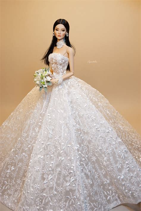 OOAK FICONDOLL ''NHU'' by Aquatalis | Barbie bridal, Barbie wedding ...