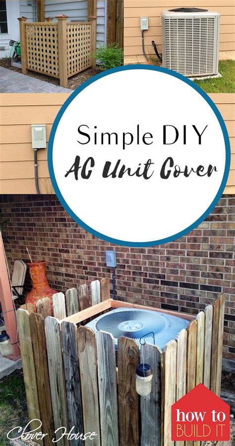 Simple DIY A/C Unit Cover | How To Build It