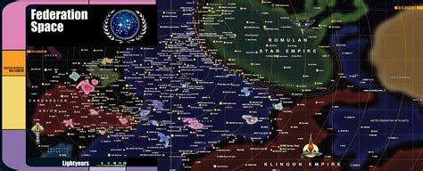 I combined the maps in the handbook for a full view of Federation space ...