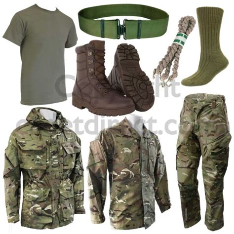 Cadet Uniform starter kit with T-shirt and boots