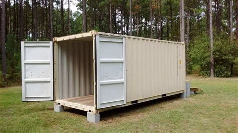 Shipping Container Shed Ideas – Outdoor Storage Options