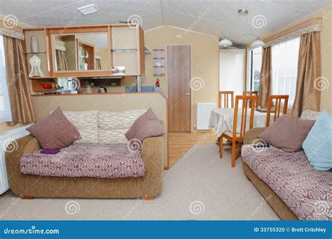 New Static Home Caravan Interior Stock Photo - Image: 33755320