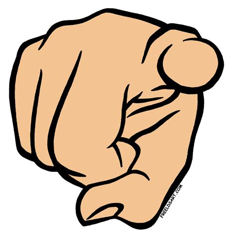 Pointing Cartoon Finger - ClipArt Best