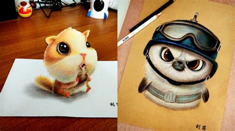 Funny Animal Drawings at PaintingValley.com | Explore collection of ...