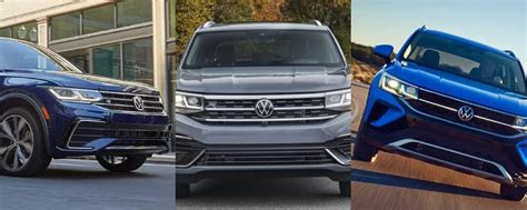 Differences Among the 2023 VW SUV Lineup: Compare Taos, Tiguan, Atlas ...