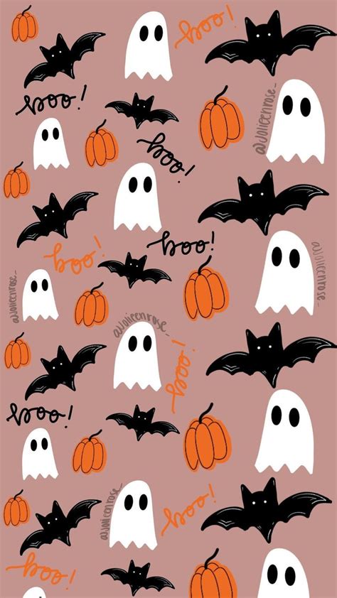 an image of halloween ghost and pumpkins