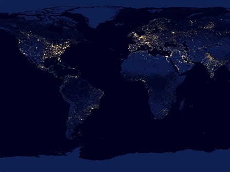 Best View Of Earth At Night Ever Captured By NASA - Business Insider