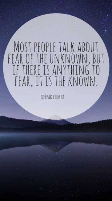 16 Inspirational Quotes About Fear Of The Unknown | You Are Your Reality