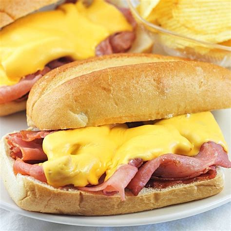 Hot Ham and Cheese Sandwiches • Now Cook This!