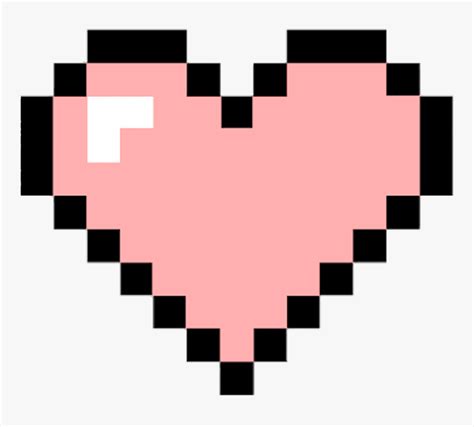 Minecraft Heart Png - Heart Png Transparent Pixel, Png Download ...