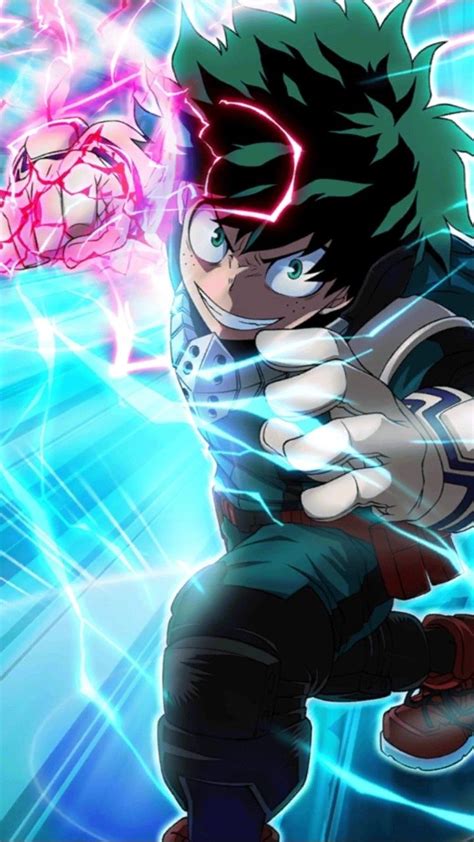 DEKU/IZUKU MIDORIYA-QUIRK: ONE FOR ALL | Hero wallpaper, Anime, My hero ...