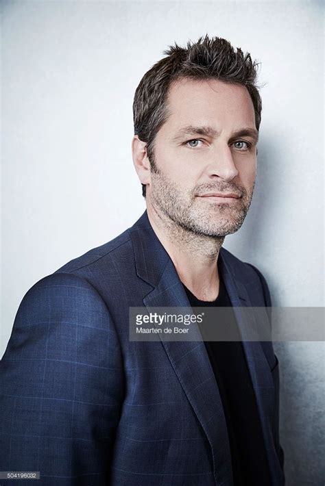 Peter Hermann of A+E Network's TV LAND - 'Younger' poses in the Getty ...