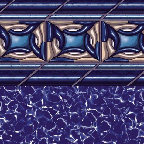 Swimline Beaded Pool Liner, 52 in Wall, 21x41 ft Oval, 20 Gauge ...