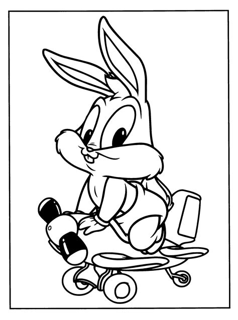 Baby looney tunes Coloring Pages - Coloringpages1001.com