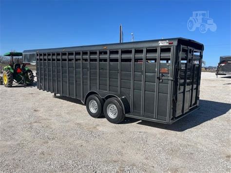 2023 RANCH KING 2023 RANCH KING 6'6"X6'8"X24' TANDEM GOOSENECK STO For ...