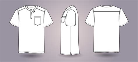 Outline T-Shirt Short Sleeve Template 14377593 Vector Art at Vecteezy