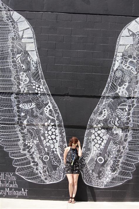 Wings | Greta Hollar | Nashville murals, Nashville, Nashville trip