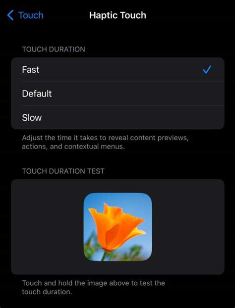 Speed Up Haptic Touch Response Time With This iOS 17 Setting | Lifehacker