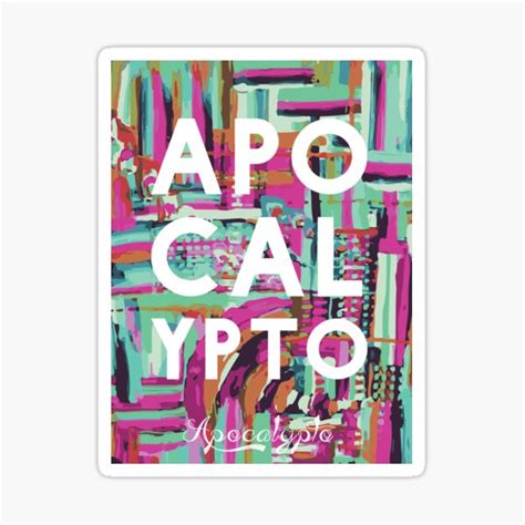 "Apocalypto Movie" Sticker for Sale by SMRTYpro1 | Redbubble