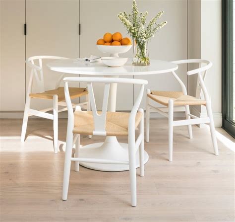 Ikea White Dining Table - Ikea white extendable dining table with 4 ...