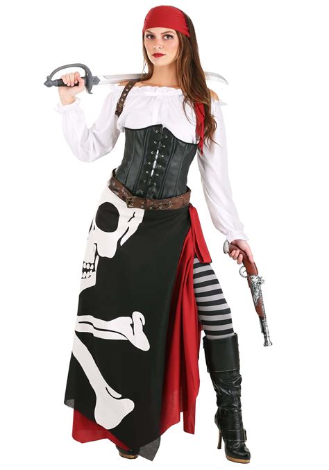 Women's Pirate Flag Gypsy Costume