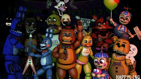 sfm fnaf five nights at freddy s 2 par happyling d97yydn - Five Nights ...