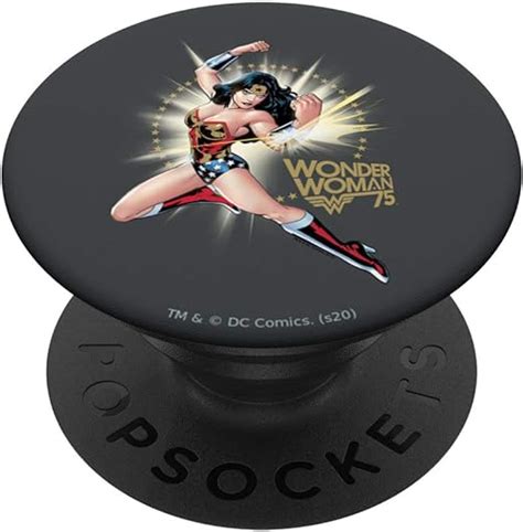 Amazon.com: Wonder Woman 75 Bracelets Of Submission PopSockets Grip and ...