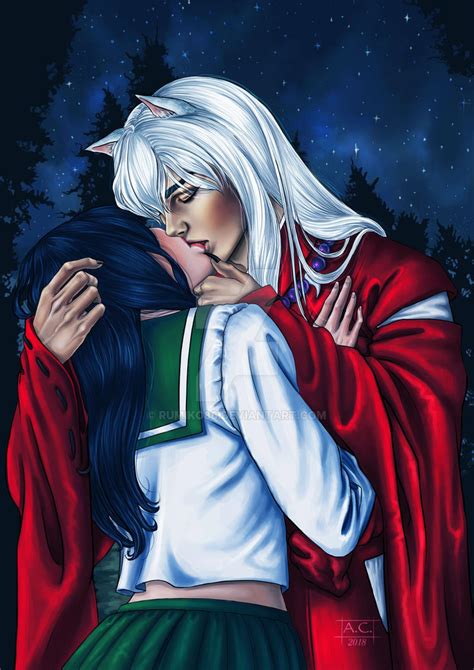 Do Inuyasha And Kagome Kiss In The Anime