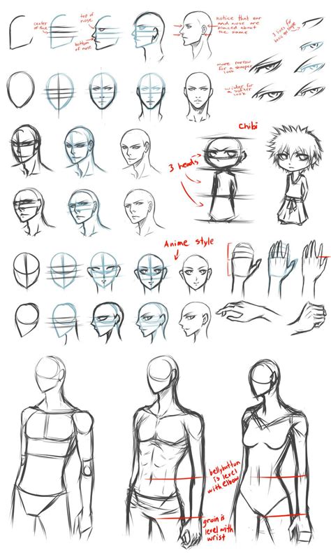 Manga Anatomy How To Draw Male Body Full Lesson Male Body Drawing ...